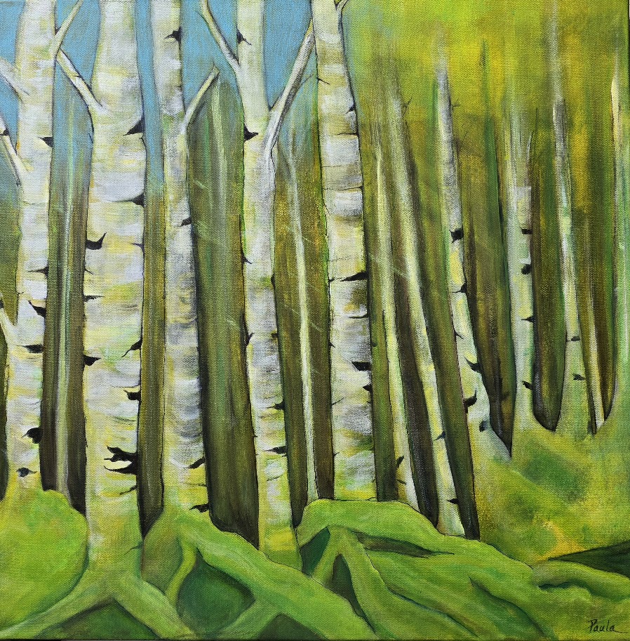 Paula Fredericks, Almost There, Acrylics