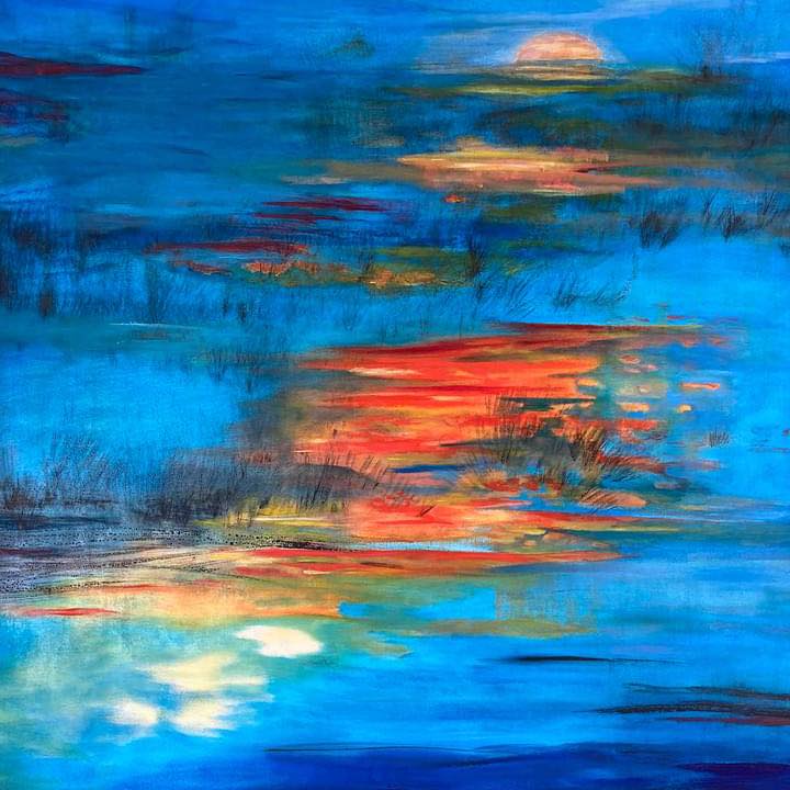 Margaret Jones Callahan, Twilight, Oil on Canvas