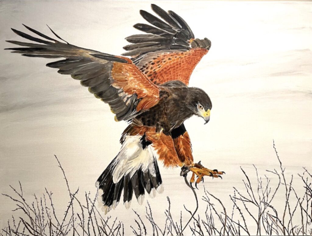 Deb Bodnarchuk, Landing Gear Down, Acrylics