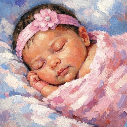 Evan LeBlanc, Baby Gabriella, Acrylic