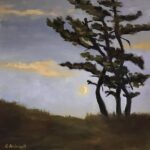 Gretchen Amirault, Old Pine, Oils
