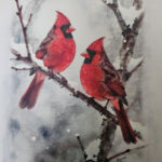 Fabien Lutz-Barabé, Cardinals, Watercolour