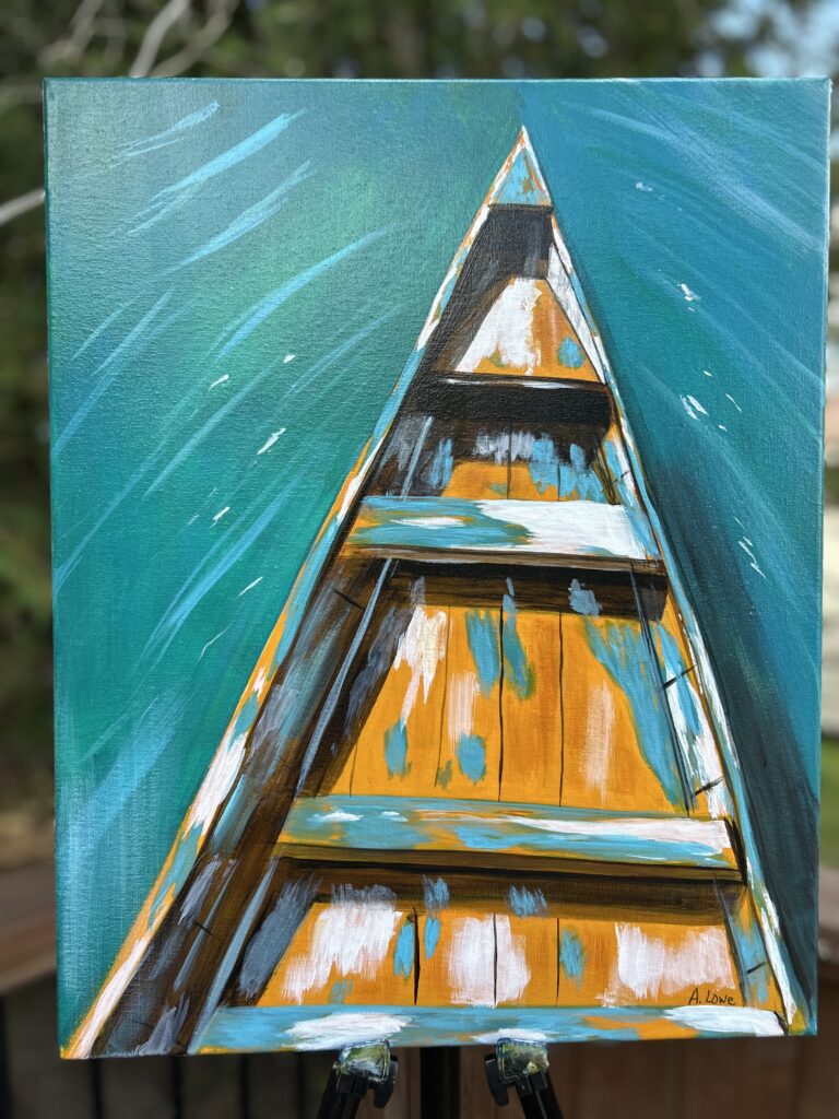 Annette Lowe, Beautifully Flawed, Acrylics