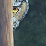 Maureen Isles McArthur, Peek-a-Boo, Acrylic