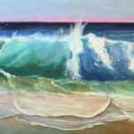 The Beaton Sisters, Surf's Up, Acrylic