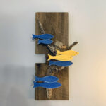 Walsh, Jerry - School in blue and yellow