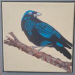 Cindy Ward Jozefiak, Crow, Acrylic