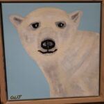 Cindy Ward Jozefiak, Polar Bear, Acrylic