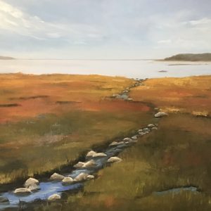 Gretchen Amirault, Everchanging Marshes, Oils