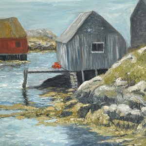 Karen Llewellyn, Tucked Away, Oil