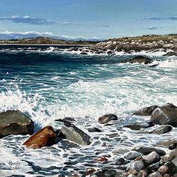 Philip Hodges, Atlantic Shore, Acrylic on canvas