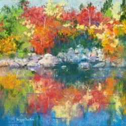 The Beaton Sisters, Autumn Reflections, Pastel